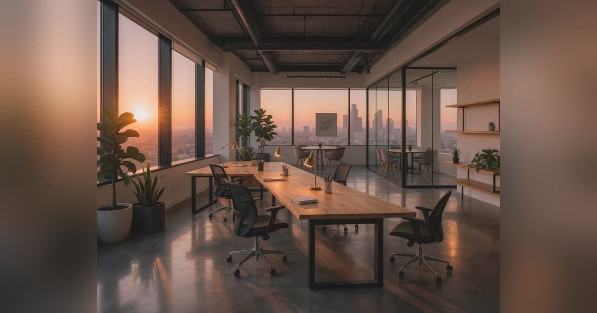 O coworking evolui além das mesas abertas à medida que os modelos de espaços flexíveis se diversificam em Los Angeles