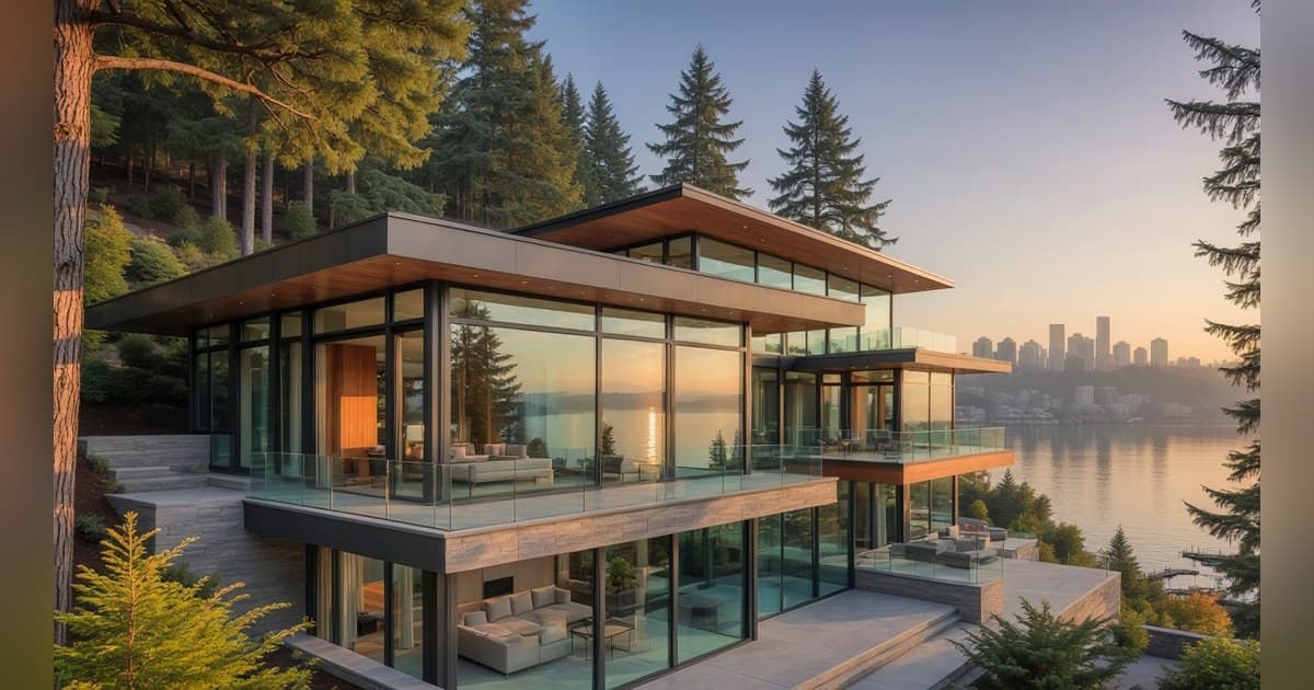 O mercado imobiliário de luxo de Seattle se fragmenta enquanto casas excepcionais desafiam a desaceleração