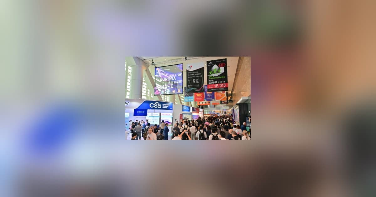 Feiras Gémeas de Iluminação de Hong Kong Destacam Soluções de Iluminação Inteligentes e Sustentáveis