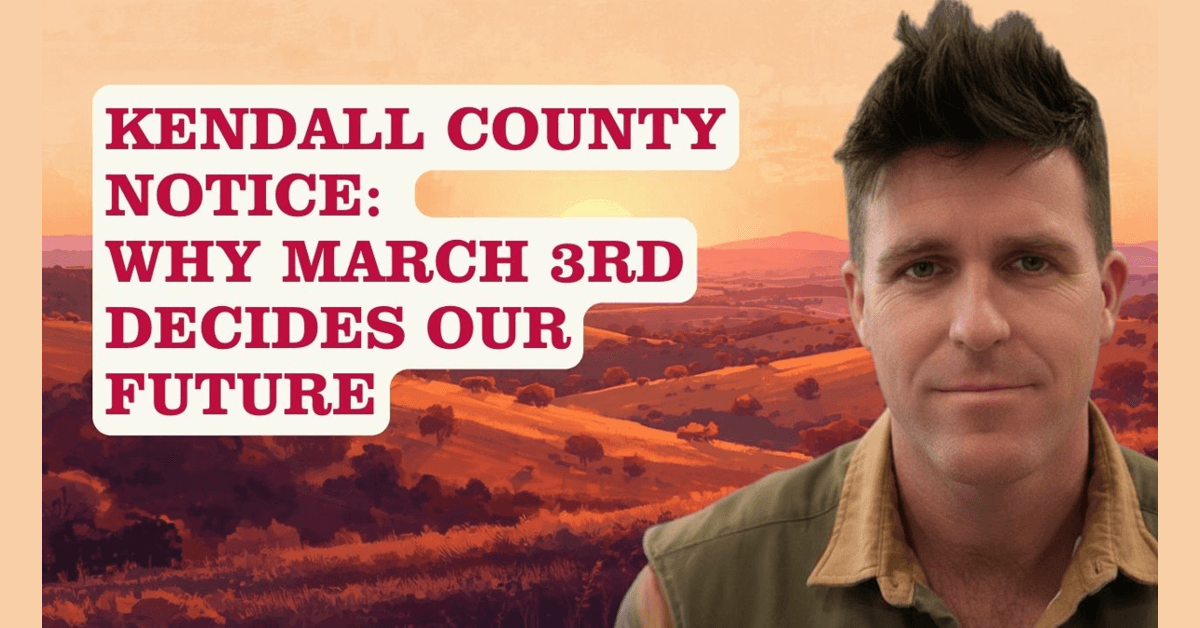 JC Taylor Anuncia Candidatura a Comissário do Condado de Kendall, Enfatizando Planejamento Estratégico e Infraestrutura
