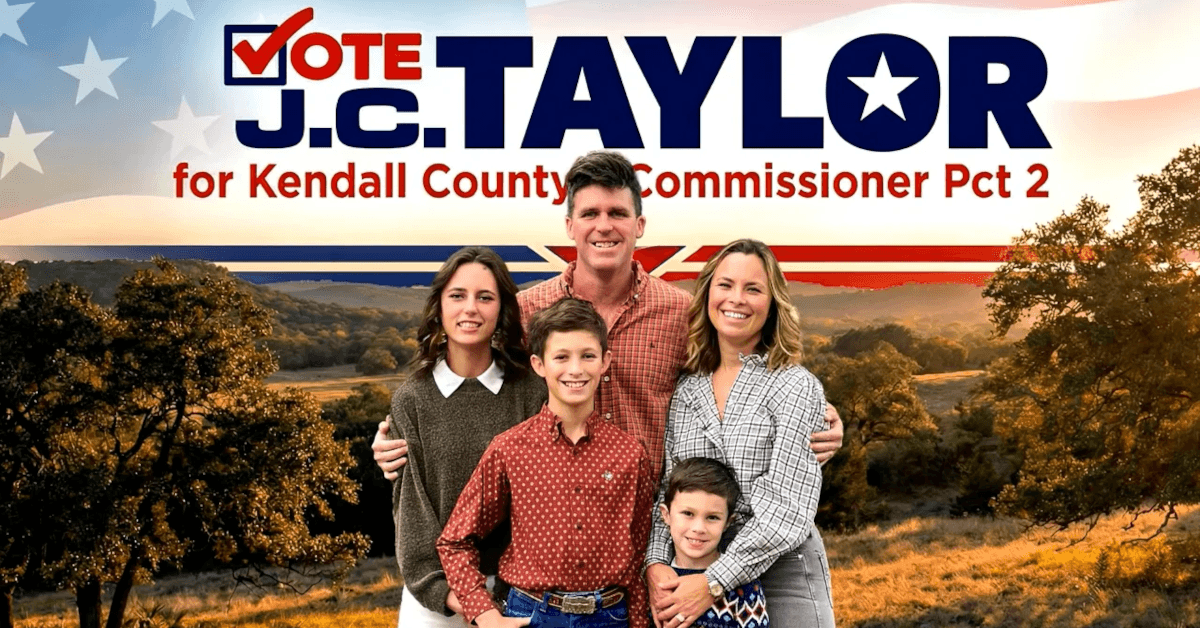 J.C. Taylor Anuncia Candidatura a Comissário do Condado de Kendall, Enfatizando Planejamento Estratégico de Longo Prazo