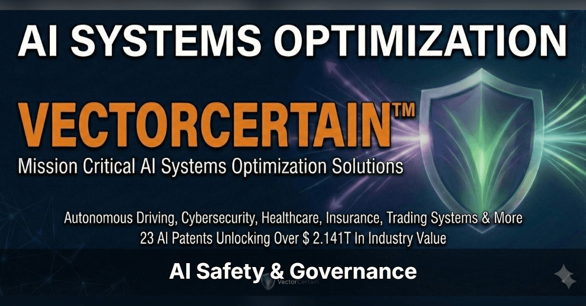 Estudo Histórico Valida Abordagem da VectorCertain para Governança de Agentes de IA