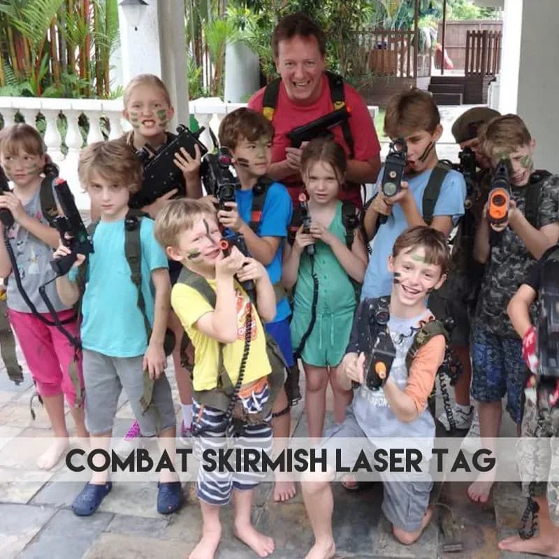 Combat Skirmish Singapore Revoluciona as Celebrações de Aniversário Infantil com Serviços Móveis de Laser Tag