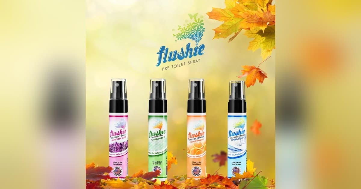 Spray Pré-Banheiro Flushie Ganha Reconhecimento Nacional Após Aparição na Feira Internacional de Utilidades Domésticas