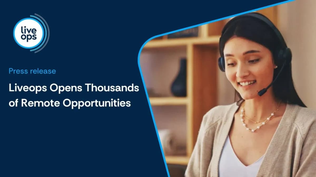 Liveops Amplia Força de Trabalho Remota de Suporte ao Cliente para a Temporada de Impostos de 2026