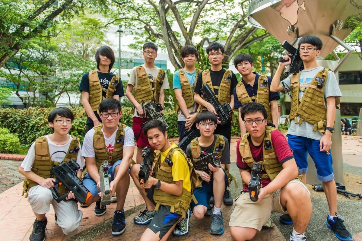 Combat Skirmish Singapore Utiliza Laser Tag para Formação de Equipes e Desenvolvimento Corporativo