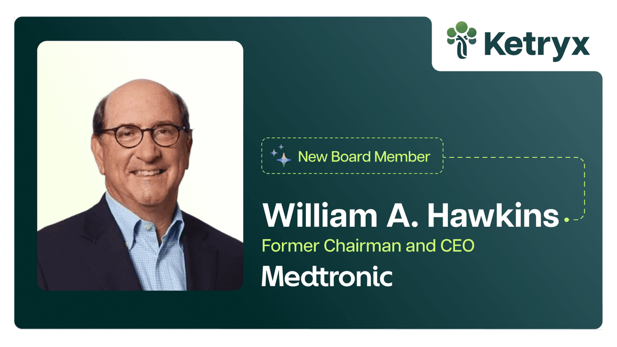Ex-CEO da Medtronic, Bill Hawkins, Junta-se ao Conselho da Ketryx para Abordar Conformidade de IA em Ciências da Vida