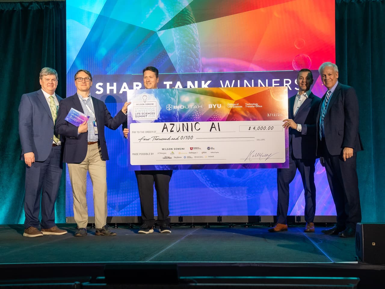 BioUtah Anuncia Vencedores da Competição de Pitch de Ciências da Vida 2026 na Cúpula Wilson Sonsini