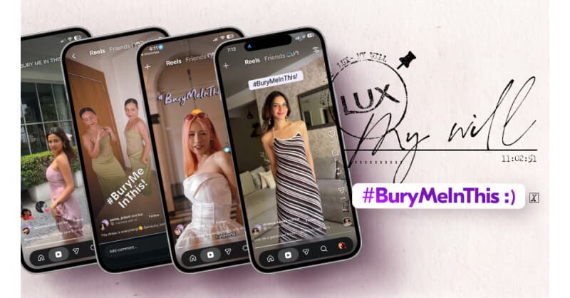 LUX Lança #LUXMyWill para Transformar Tendência Viral 'Enterrem-me Nisto' em Declarações de Estilo Legais