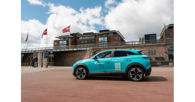 Green SM Lança Serviço de Táxi Totalmente Elétrico em Copenhague, Marcando Estreia Europeia
