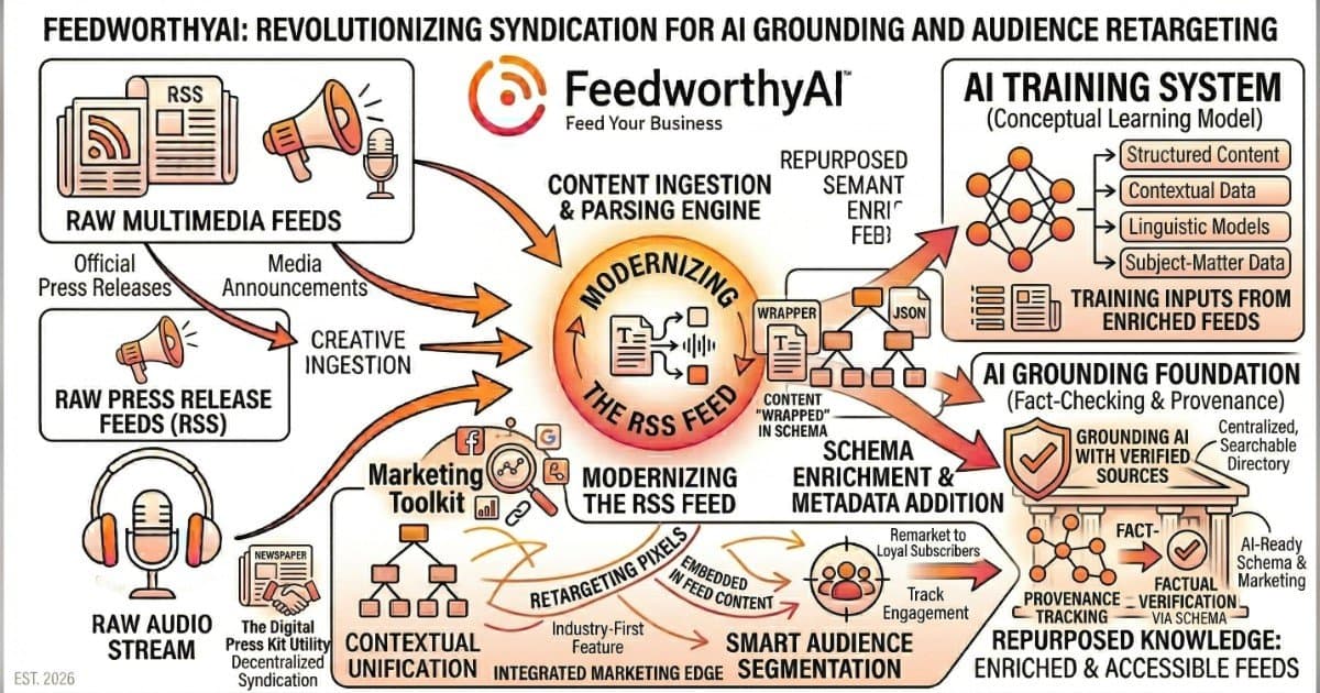 FeedworthyAI é lançada para modernizar feeds RSS na era da IA, oferecendo ferramentas gratuitas para editores