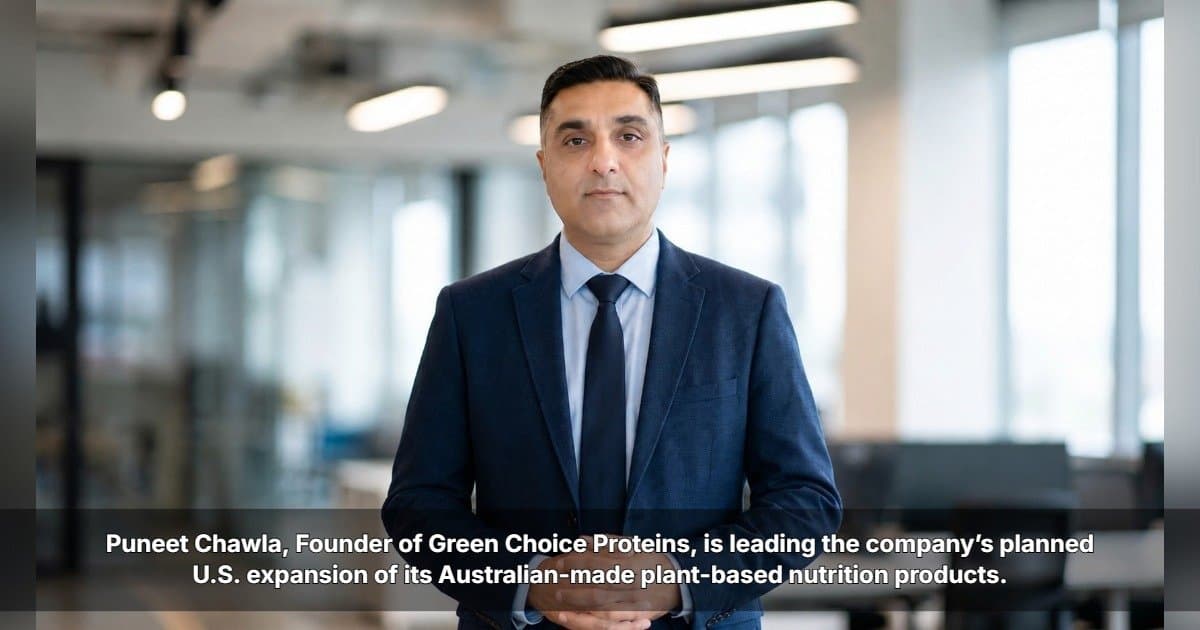 Green Choice Proteins anuncia expansão nos EUA de sua marca australiana de nutrição vegetal