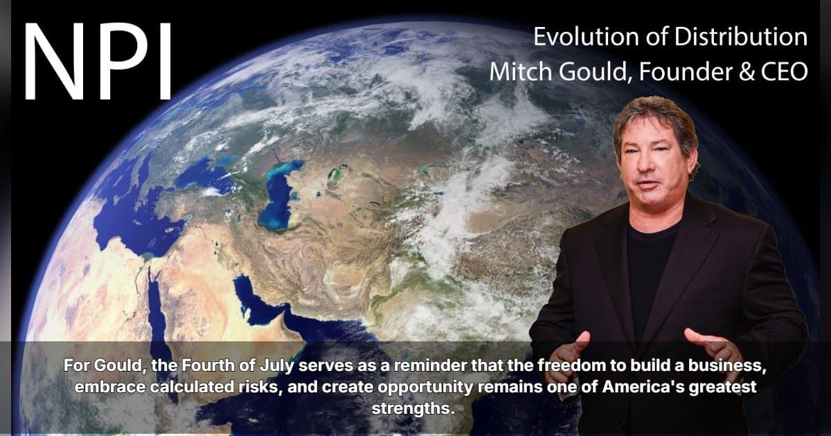 Mitch Gould reflete sobre o espírito empreendedor e o Sonho Americano neste Quatro de Julho