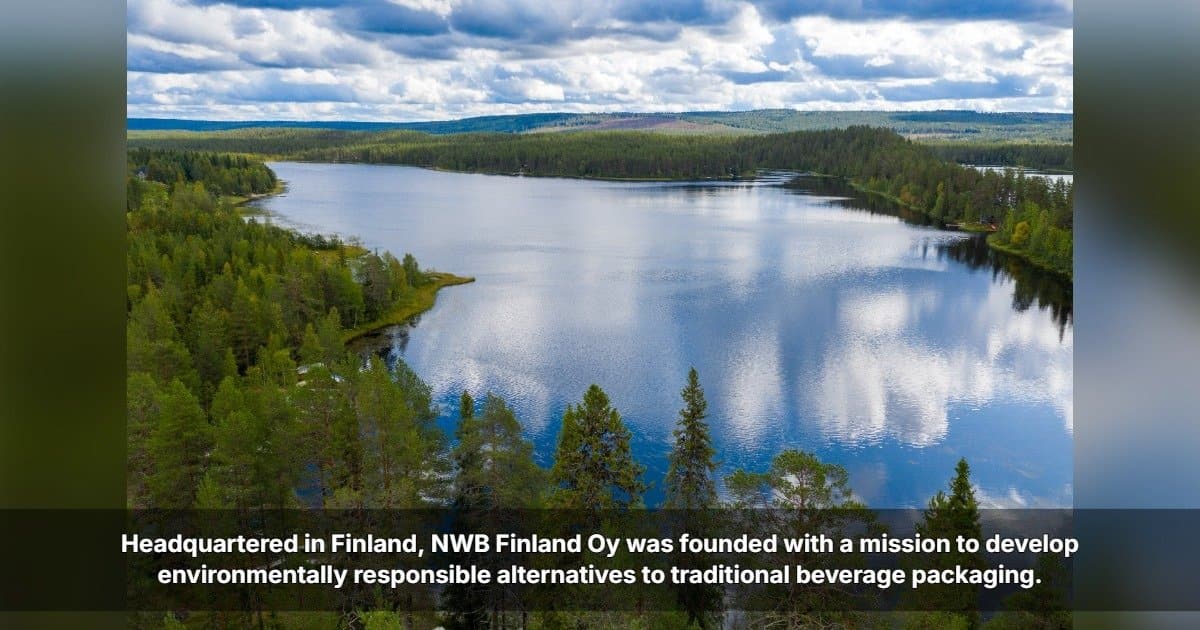 NWB Finland Oy vai lançar Água Natural AINA nos EUA em embalagem Bag-in-Box que reduz plástico