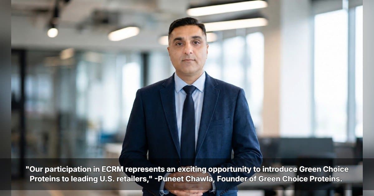 Green Choice Proteins vai apresentar nutrição vegetal australiana em reuniões da ECRM