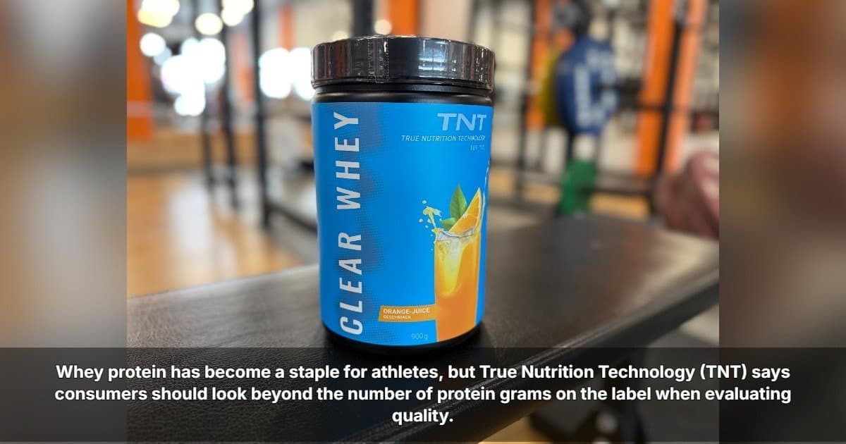 TNT Explica o Que Diferencia a Proteína de Whey de Alta Qualidade