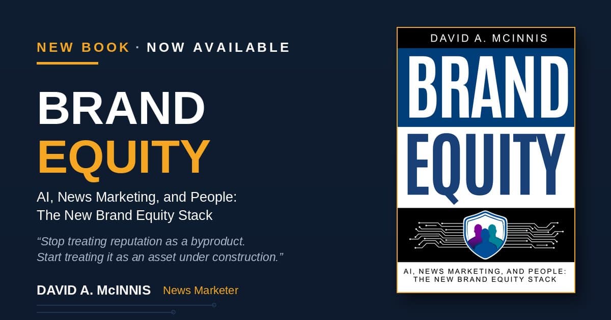 David A. McInnis Lança 'Brand Equity: IA, News Marketing e Pessoas: A Nova Pilha de Brand Equity'