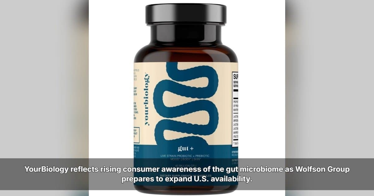 Wolfson Group destaca crescente interesse do consumidor no microbioma intestinal