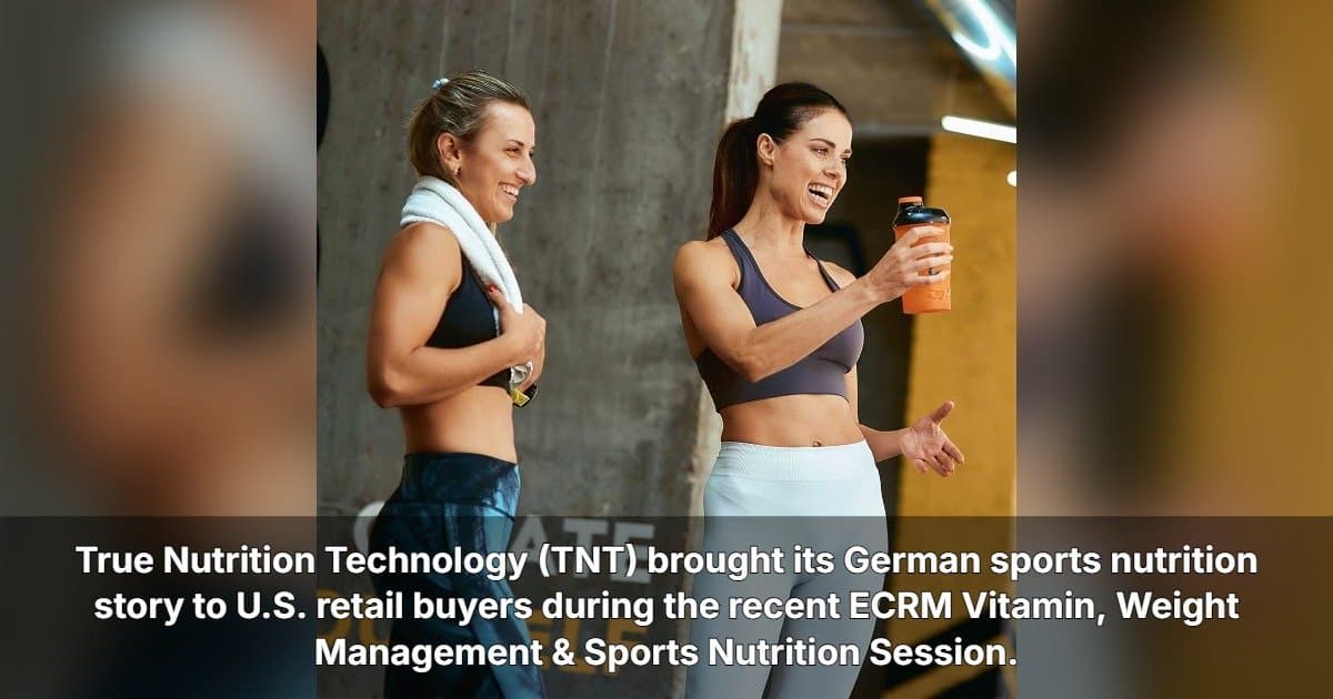 TNT leva marca alemã de nutrição esportiva a compradores do varejo dos EUA na ECRM