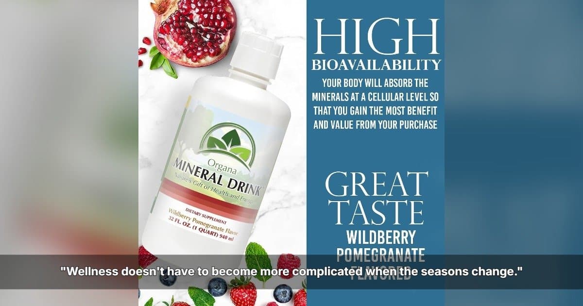 ORGANA International associa campanha sazonal de bem-estar a chás de ervas e produtos minerais com a chegada do frio