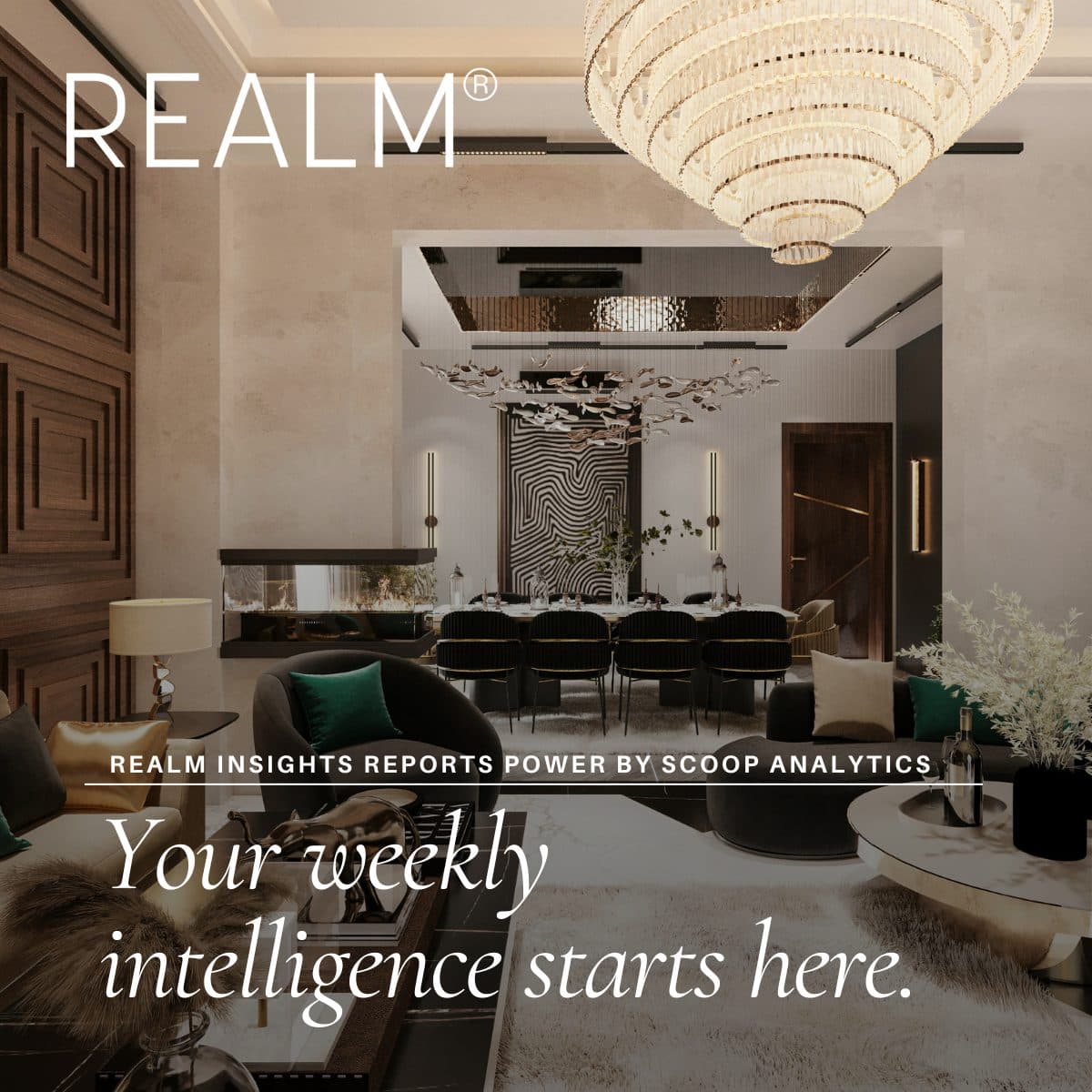 REALM Lança Relatórios Mensais de Inteligência com IA para Consultores de Imóveis de Luxo