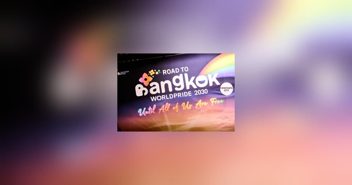 Bangkok promete colocar comunidades LGBTQIA+ asiáticas no centro da candidatura ao WorldPride 2030
