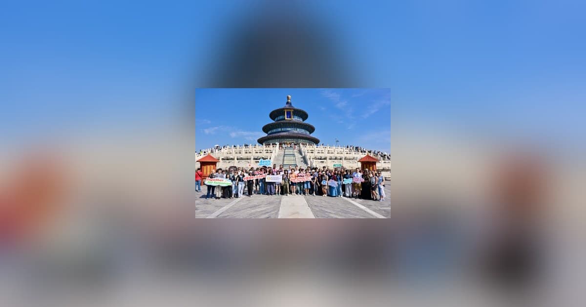 Fundação Caritativa Ng Teng Fong Impulsiona Intercâmbio Juvenil EUA-China com 100 Estudantes Americanos Concluindo Turnê Imersiva pela China