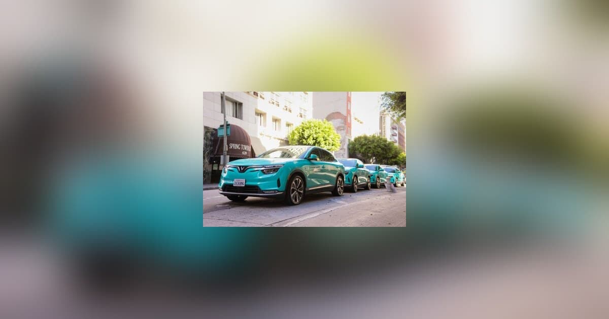 Green SM lança serviço de táxi totalmente elétrico em Los Angeles, marcando sua primeira entrada na América do Norte