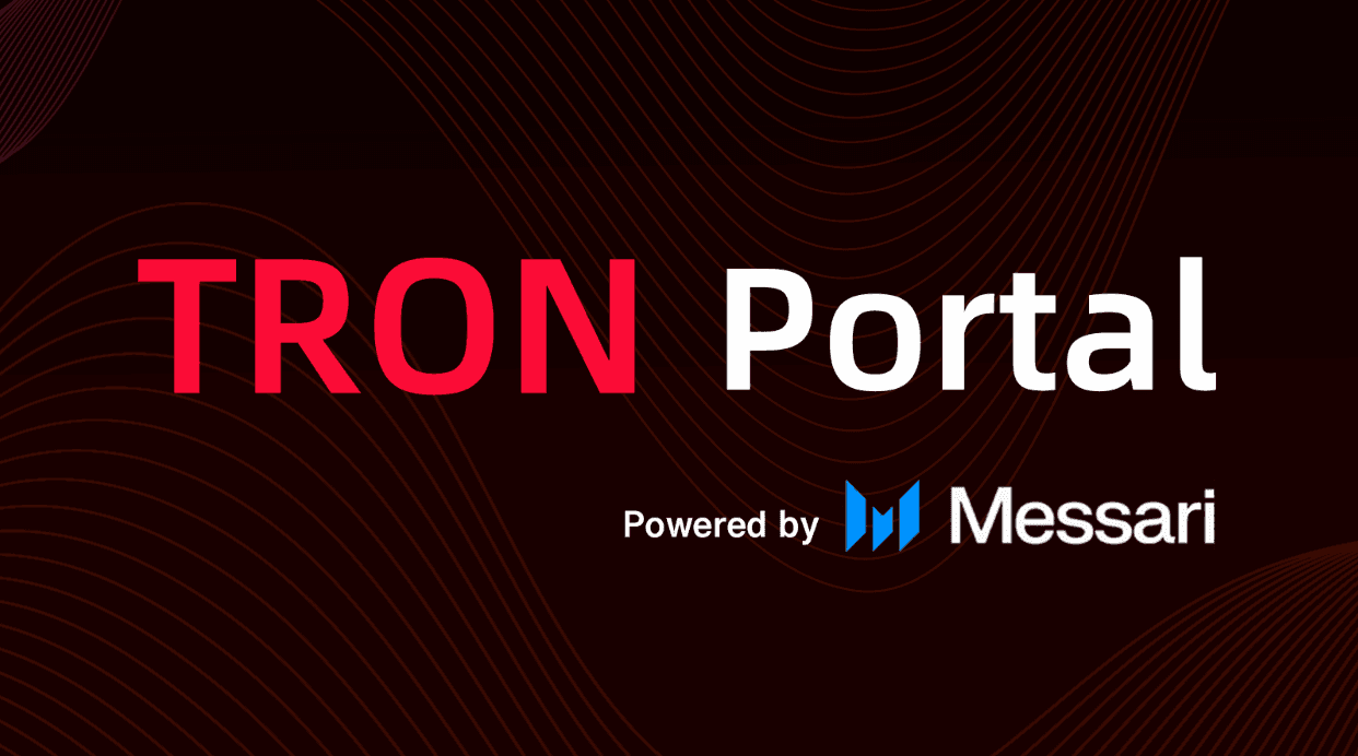 TRON DAO Parceira com Messari para Lançar Portal de Análise de Dados, Aumentando a Transparência da Blockchain