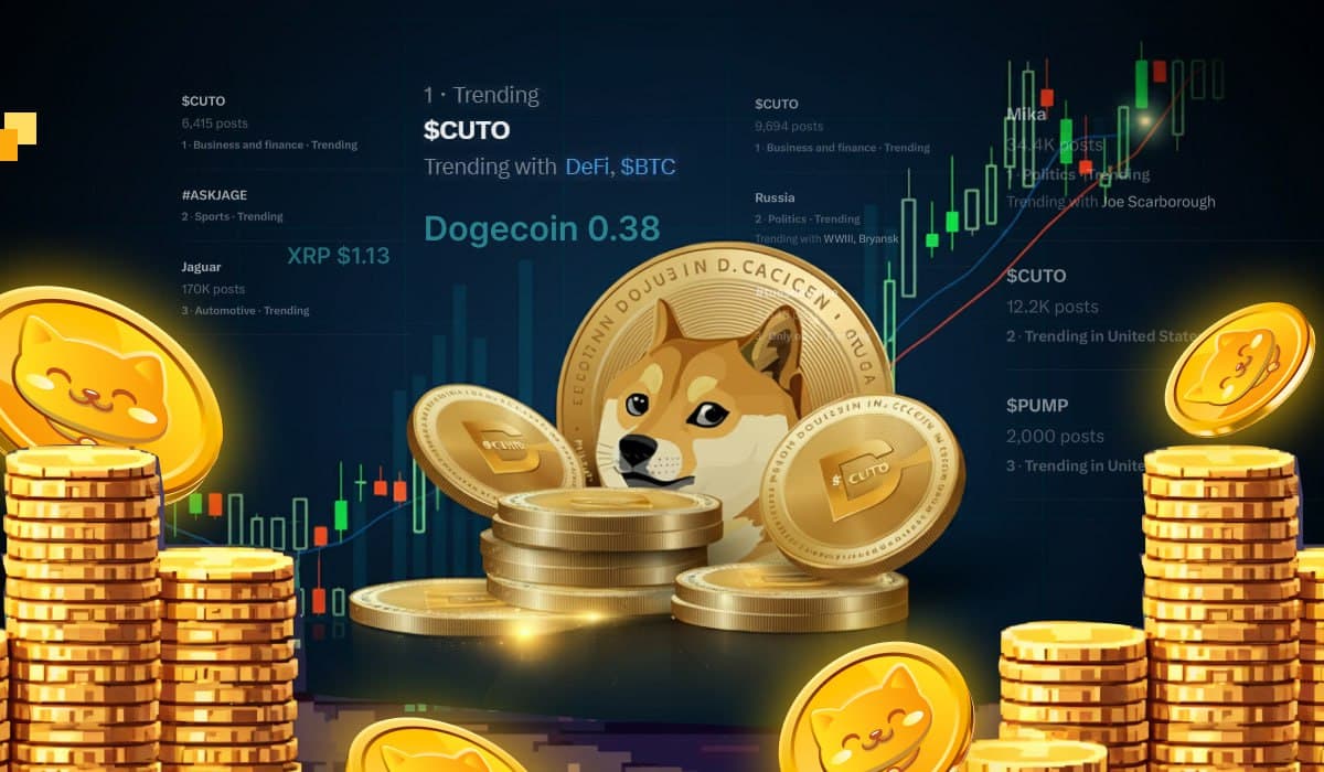 Baleias Cripto Deslocam Foco para Novo Token MemeFi em Meio ao Renascimento do Dogecoin