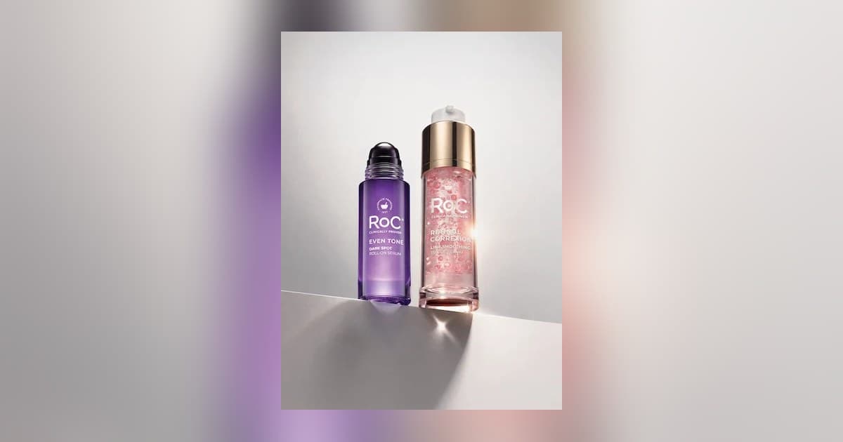 RoC Skincare Lança Dois Novos Serums para Linhas Finas e Manchas Escuras