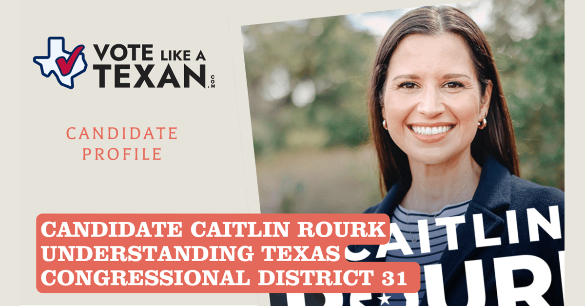 Caitlin Rourk Lança Campanha para o Congresso no Distrito 10 do Texas Após Mudanças de Redistritamento