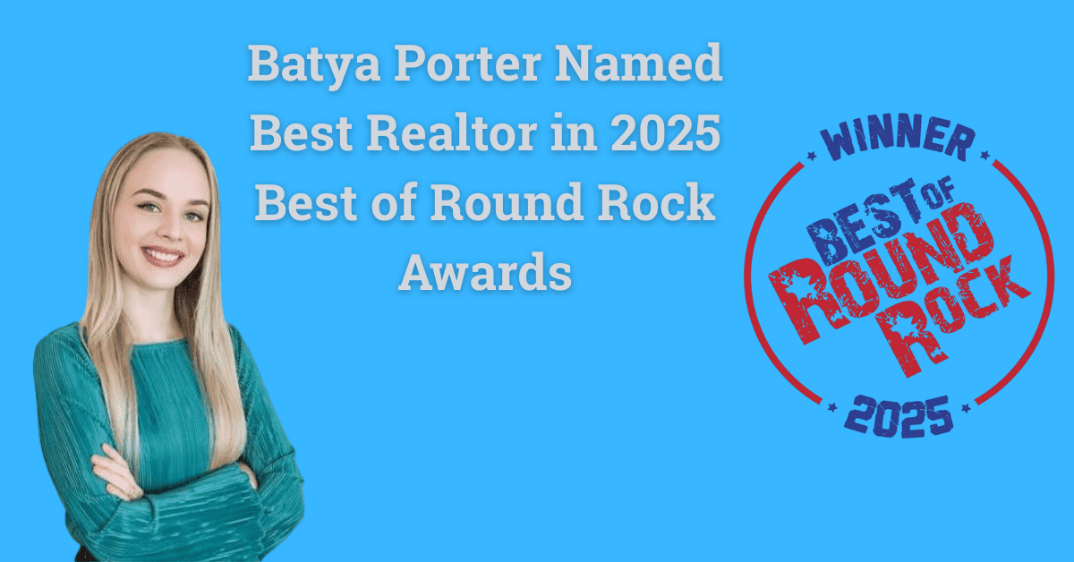 Batya Porter Eleita Melhor Corretora de Imóveis nos Prêmios Melhores de Round Rock 2025