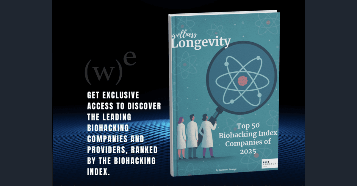 Relatório Top 50 do Índice de Biohacking 2025 é Lançado, Estabelecendo Novo Padrão de Confiança e Transparência no Bem-Estar