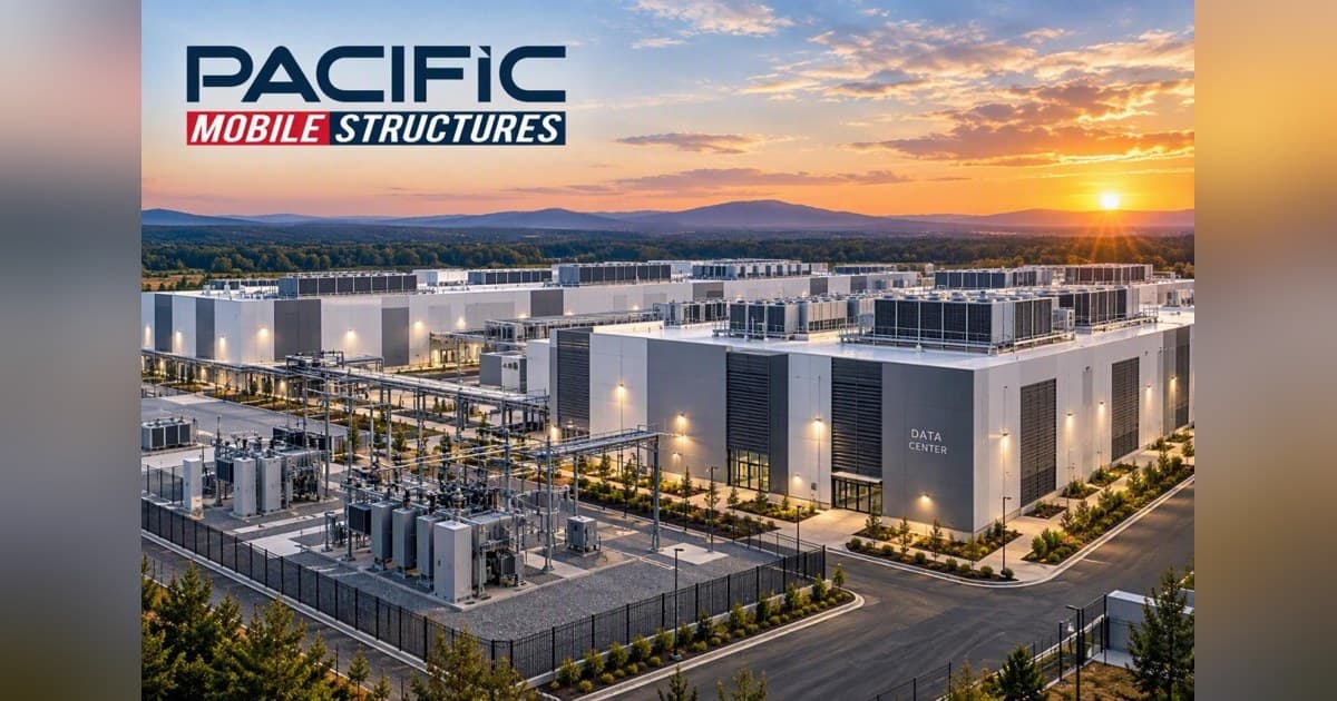 Pacific Mobile Structures Amplia Suporte a Data Centers com Edifícios Modulares Escaláveis