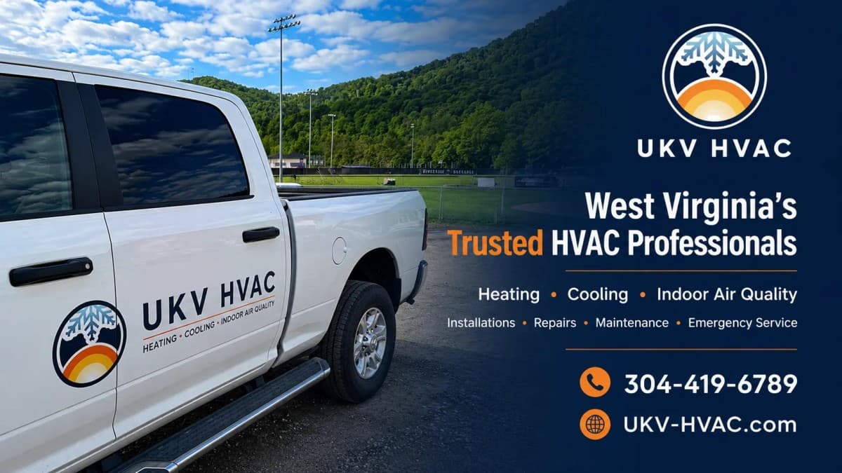 UKV HVAC Expande Serviços de Reparo e Instalação de Ar Condicionado Certificados pela NATE em Clarksburg e Bridgeport, WV