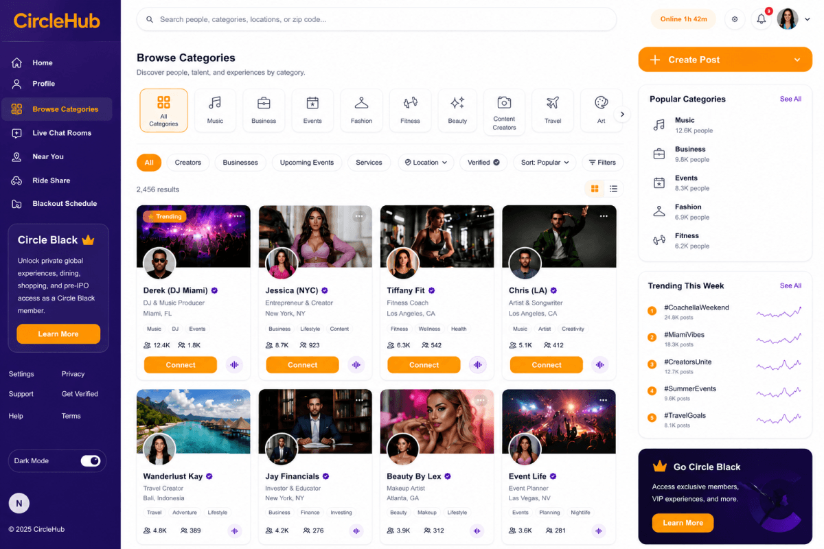 CircleHub Lança Mecanismo de Descoberta para Conectar Estudantes a Criadores e Marcas