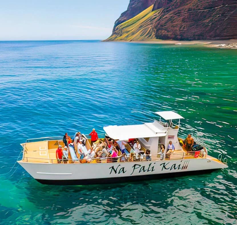 Frota de Catamarãs em Kauai Oferece Mais Tempo em Na Pali, Menos em Trânsito