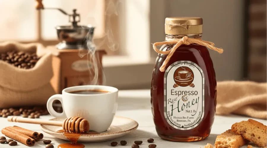 Huckle Bee Farms Lança Mel Espresso, Unindo Cultura do Café à Conservação de Polinizadores
