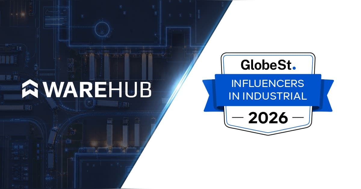 Warehub é nomeada Influenciadora de 2026 em Imóveis Industriais pela GlobeSt.com