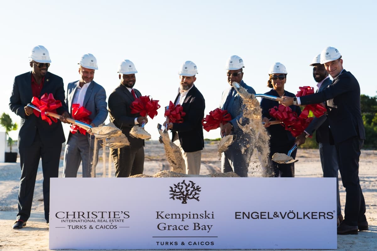 Kempinski Inicia Construção de Desenvolvimento de Luxo em Grace Bay nas Ilhas Turks e Caicos