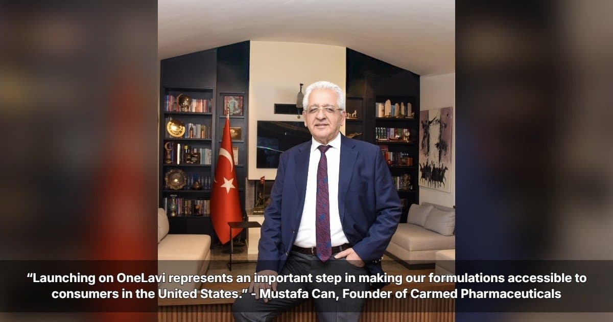 Carmed Pharmaceuticals Expande Presença nos EUA com Lançamento no OneLavi.com