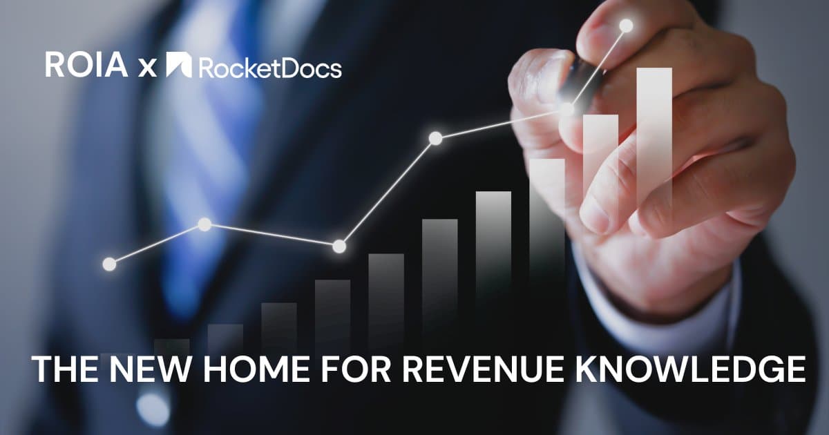 RocketDocs junta-se à ROIA como membro fundador, apoiando nova associação de operações de receita