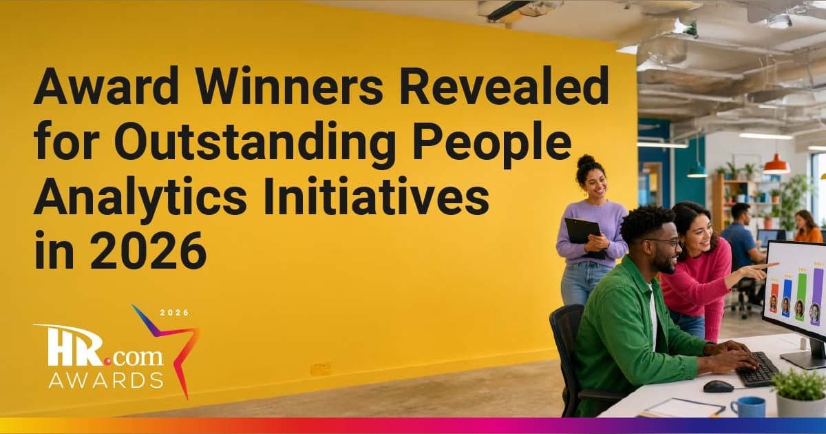 HR.com anuncia vencedores dos Prêmios de People Analytics de 2026