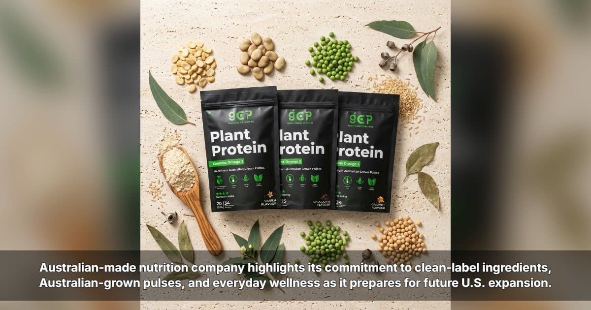 Green Choice Proteins traz filosofia australiana de nutrição vegetal ao mercado dos EUA