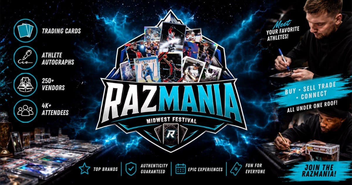Festival RazMania Midwest trará mais de 50 atletas profissionais e milhares de colecionadores para a região metropolitana de Detroit
