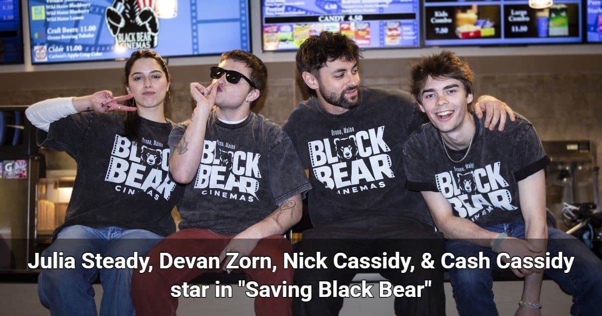 Irmãos Cassidy Levam 'Saving Black Bear' aos Cinemas do Maine, Defendendo o Cinema Independente