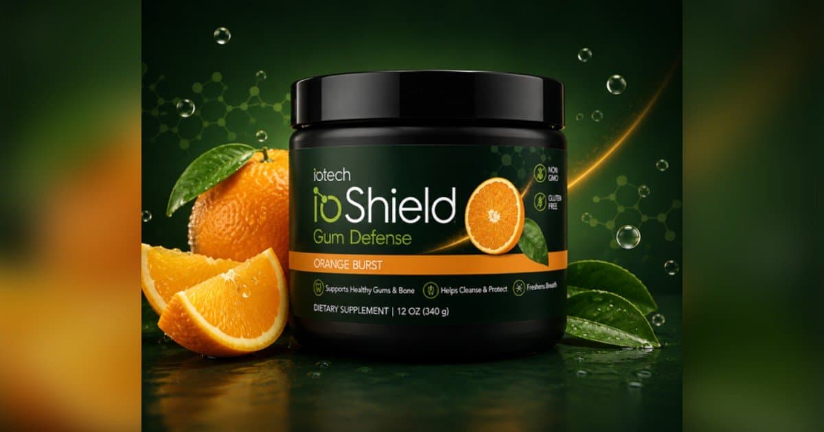 ioTech International Lança ioShield Gum Defense, uma Fórmula Nutricional de Bochecho e Engolir para a Saúde Periodontal