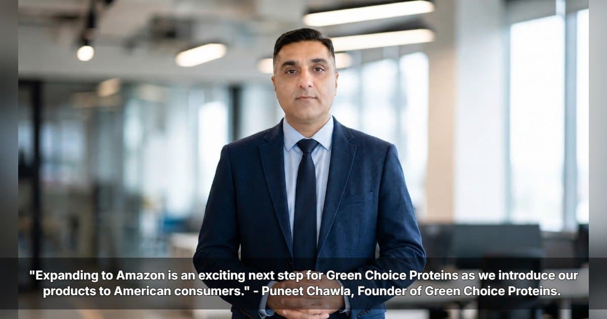 Green Choice Proteins Expande Lançamento nos EUA com Próxima Estreia na Amazon
