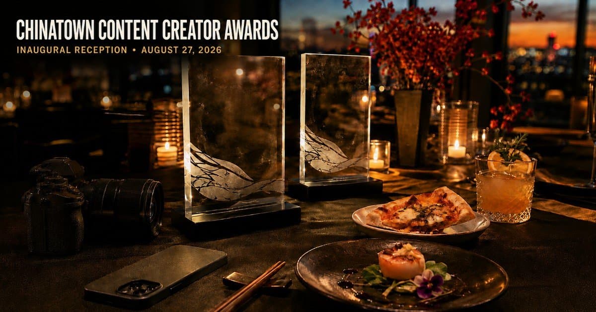 Prêmios Inaugurais Chinatown Creator Awards Lotam o Evento, Homenageando Influenciadores e Talentos Culinários